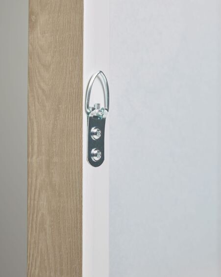 Cuadro Malvern blanco y verde 50 x 70 cm