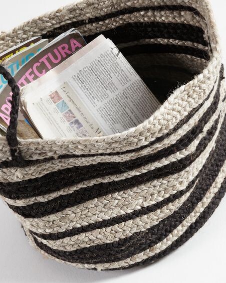 Cesta Saht natural y negro