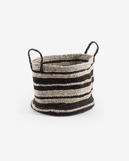 Cesta Saht natural y negro