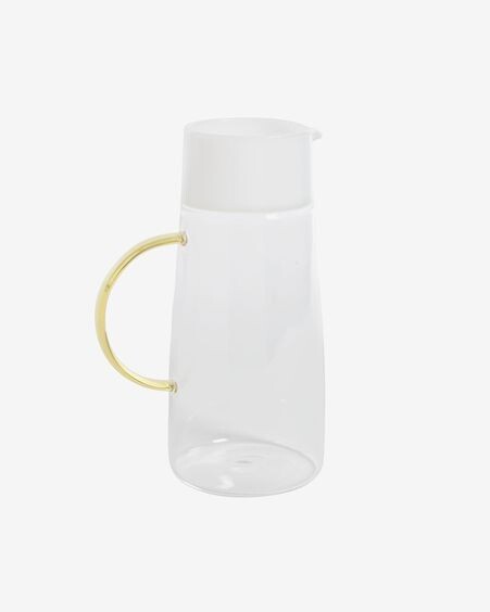 Jarra Navone de vidrio transparente