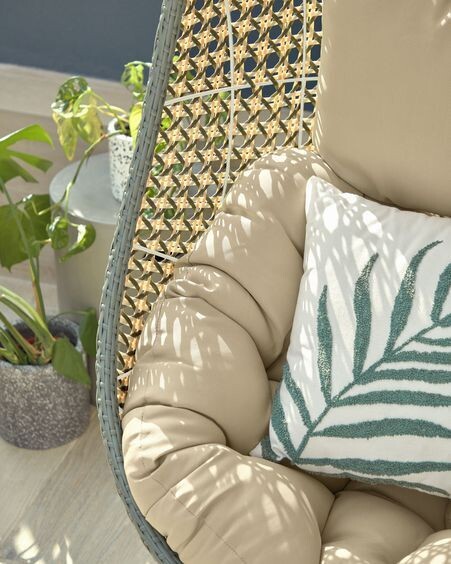 Sillón colgante con pie Cira multicolor