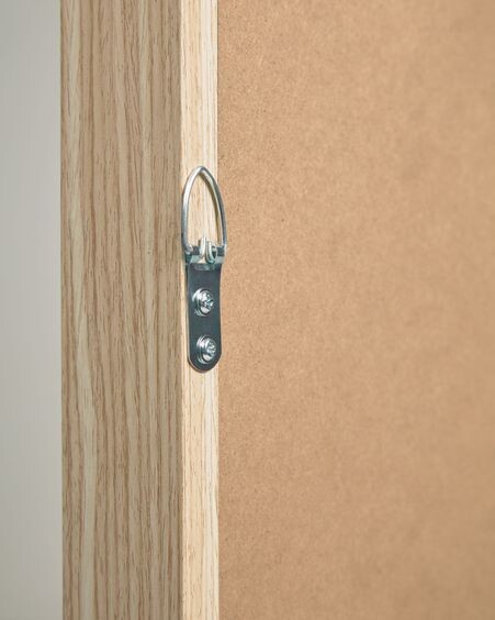 Cuadro Nannete formas geométrica beige 50 x 70 cm