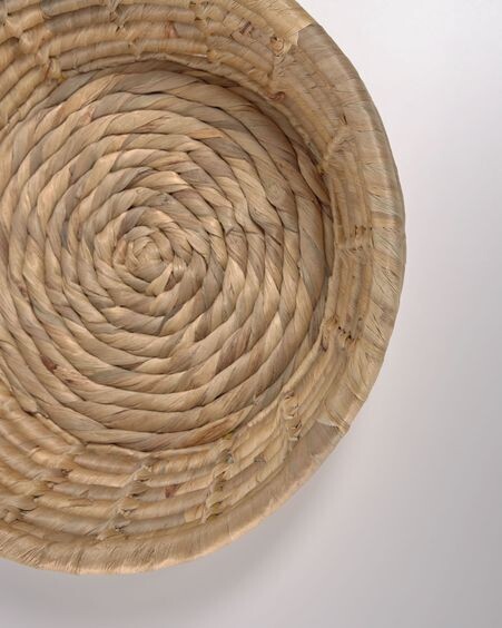 Cesta para servir Colomba fibras naturales