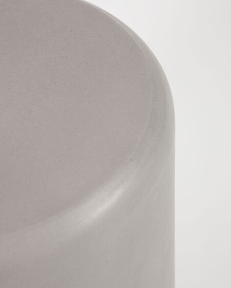 Reposapiés de exterior Taimi de cemento Ø 35 cm