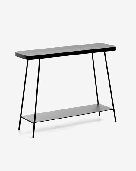 Consola Duilia 110 x 85 cm con cristal tintado