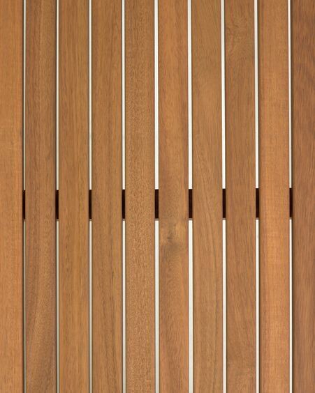 Mesa de exterior Emili madera maciza acacia 180 x 90 cm FSC 100%