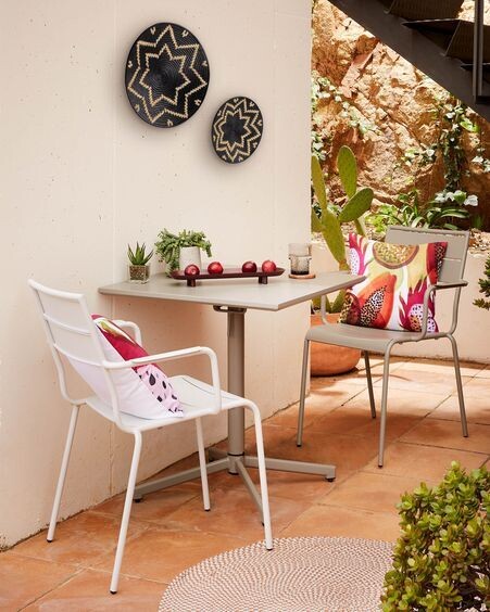 Set Aurek de 2 paneles murales Ø 40 cm / Ø 30 cm