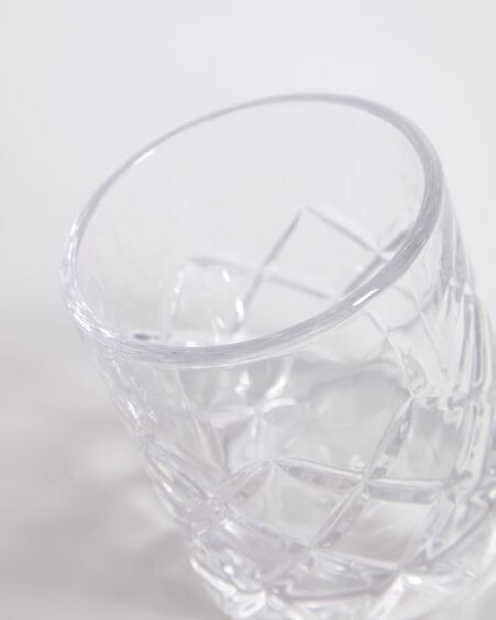 Vaso pequeño Moorley de vidrio transparente