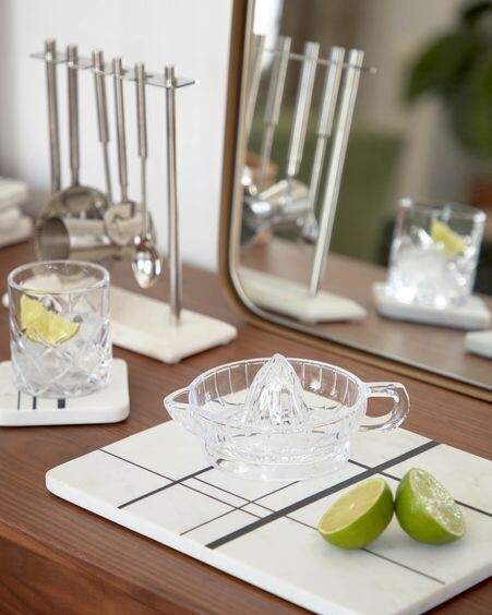 Vaso pequeño Moorley de vidrio transparente