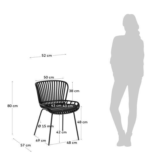 Silla Surpik negro