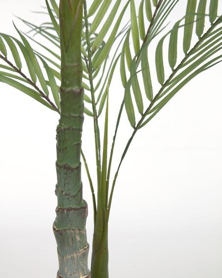 Planta artificial Palmera con maceta negro 70 cm