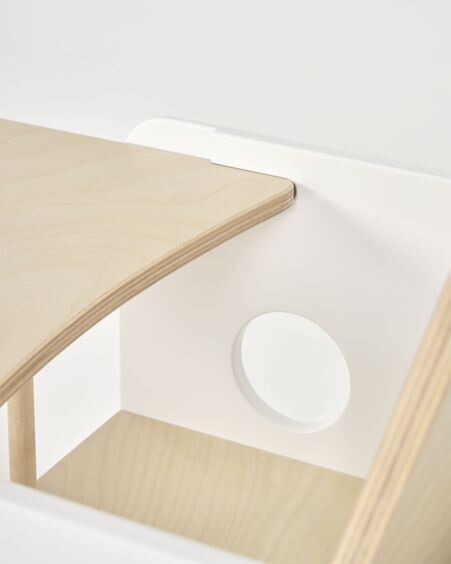 Bandeja para silla evolutiva Nuun chapa abedul