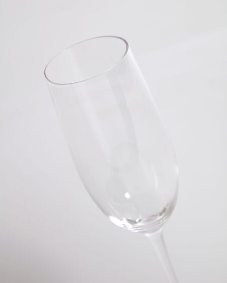 Copa de cava Marien de cristal transparente 20 cl