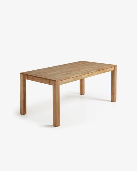 Mesa extensible Isbel 180 (260) x 90 cm madera maciza de roble