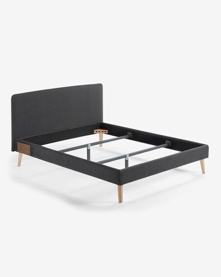 Funda cama Dyla grafito 150 x 190 cm
