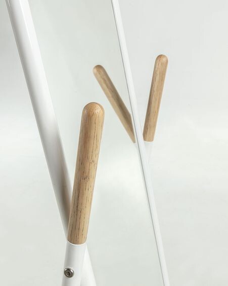 Espejo Cheryl de acero 33 x 159 cm