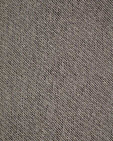Silla Konna gris claro y patas de acero acabado pintado negro