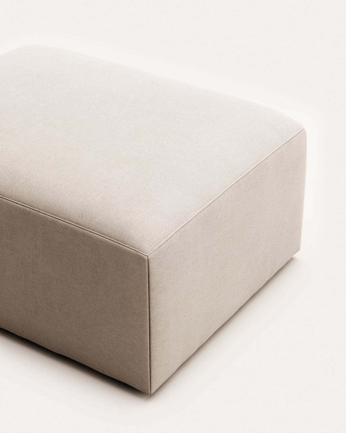 Reposapiés Blok de chenilla beige 90 x 74 cm FSC Mix Credit