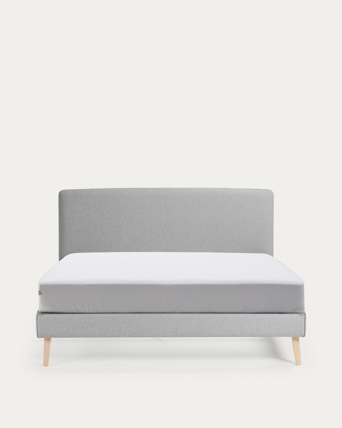 Funda cama Dyla gris para colchón de 160 x 200 cm