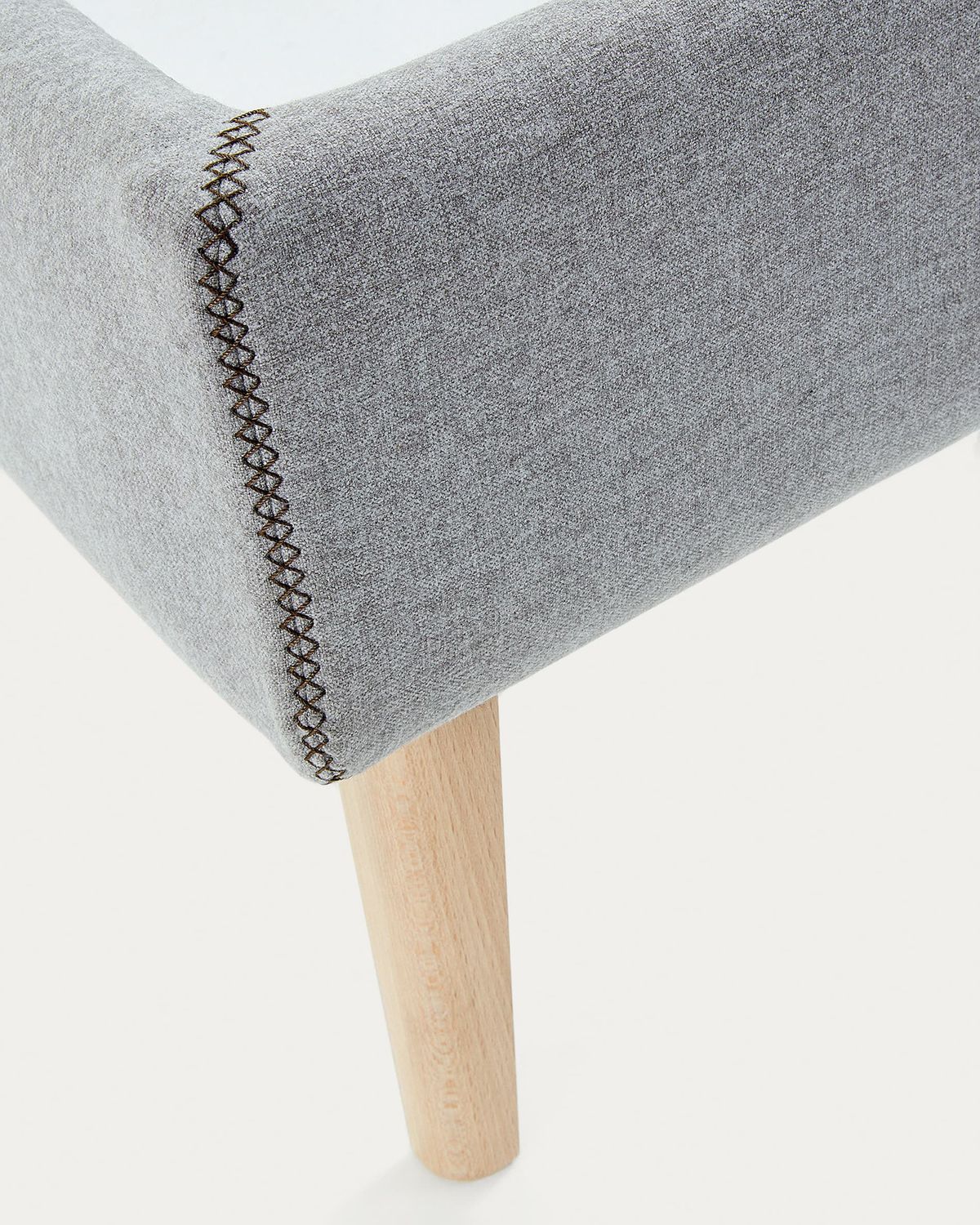 Funda cama Dyla gris para colchón de 160 x 200 cm
