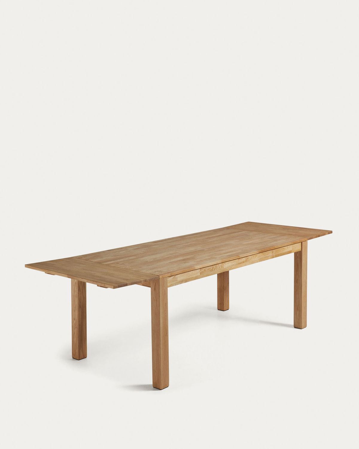 Mesa extensible Isbel 140 (220) x 90 cm madera maciza de roble