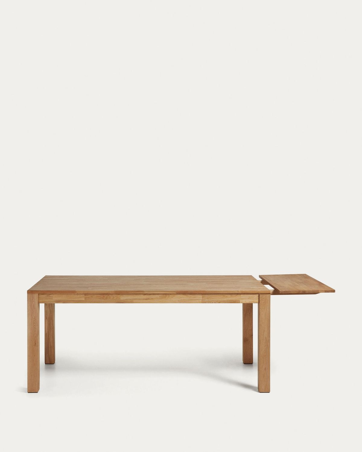 Mesa extensible Isbel 140 (220) x 90 cm madera maciza de roble