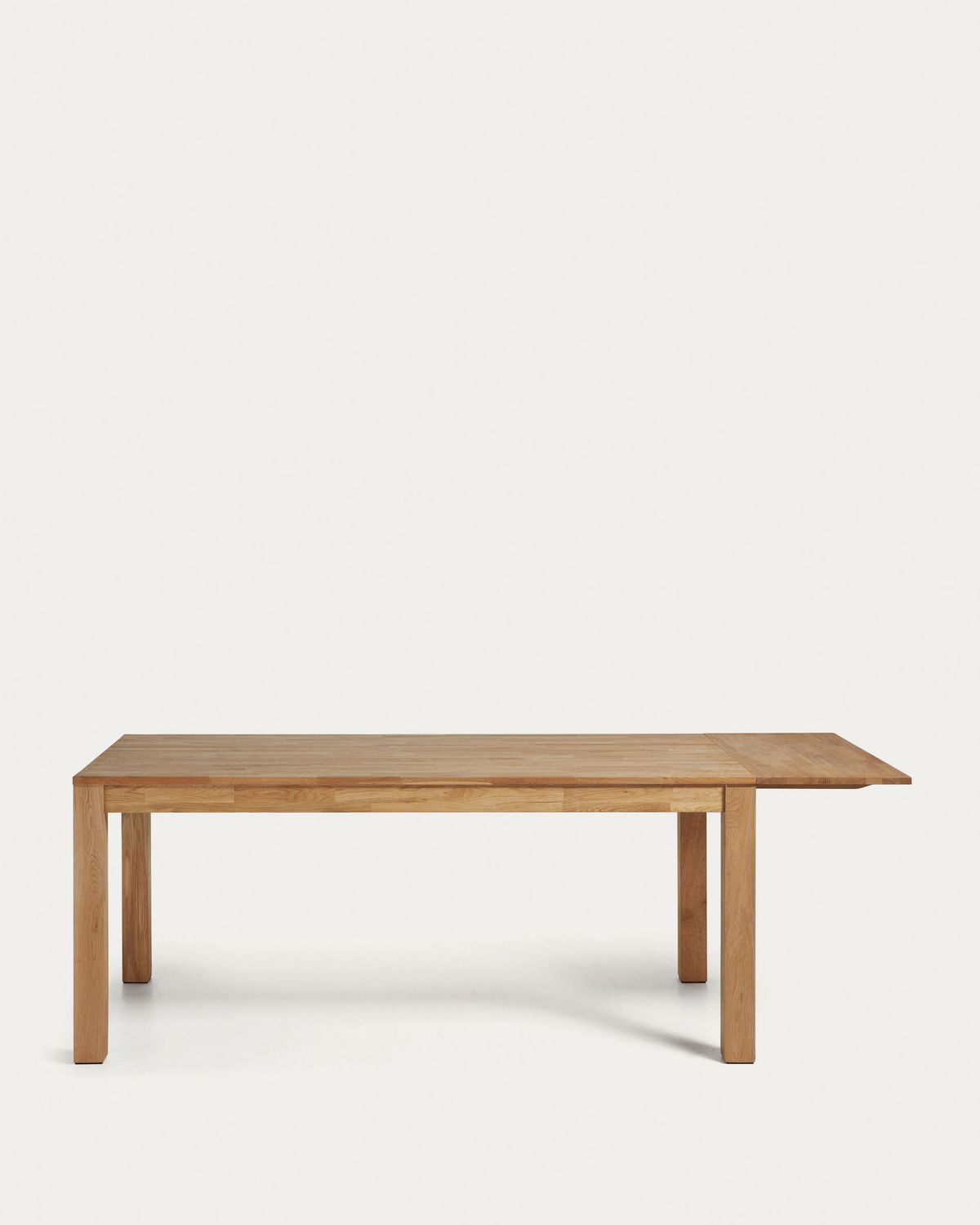 Mesa extensible Isbel 140 (220) x 90 cm madera maciza de roble