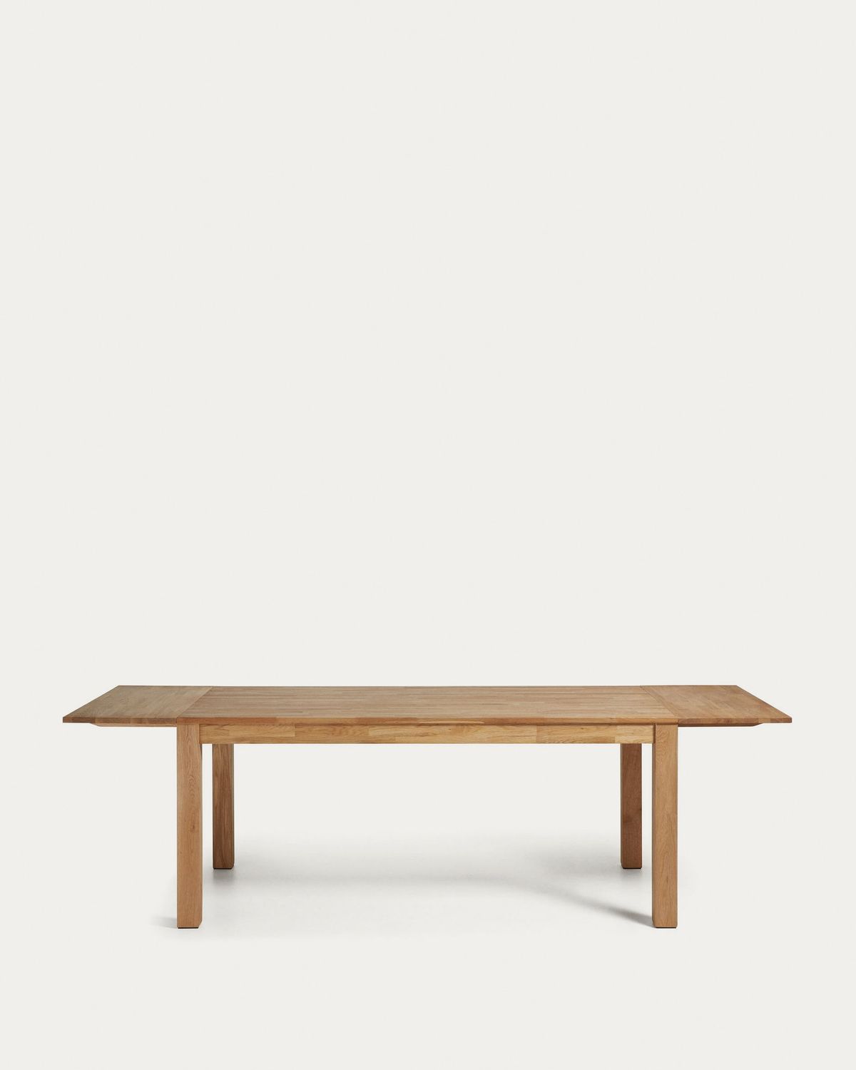 Mesa extensible Isbel 140 (220) x 90 cm madera maciza de roble