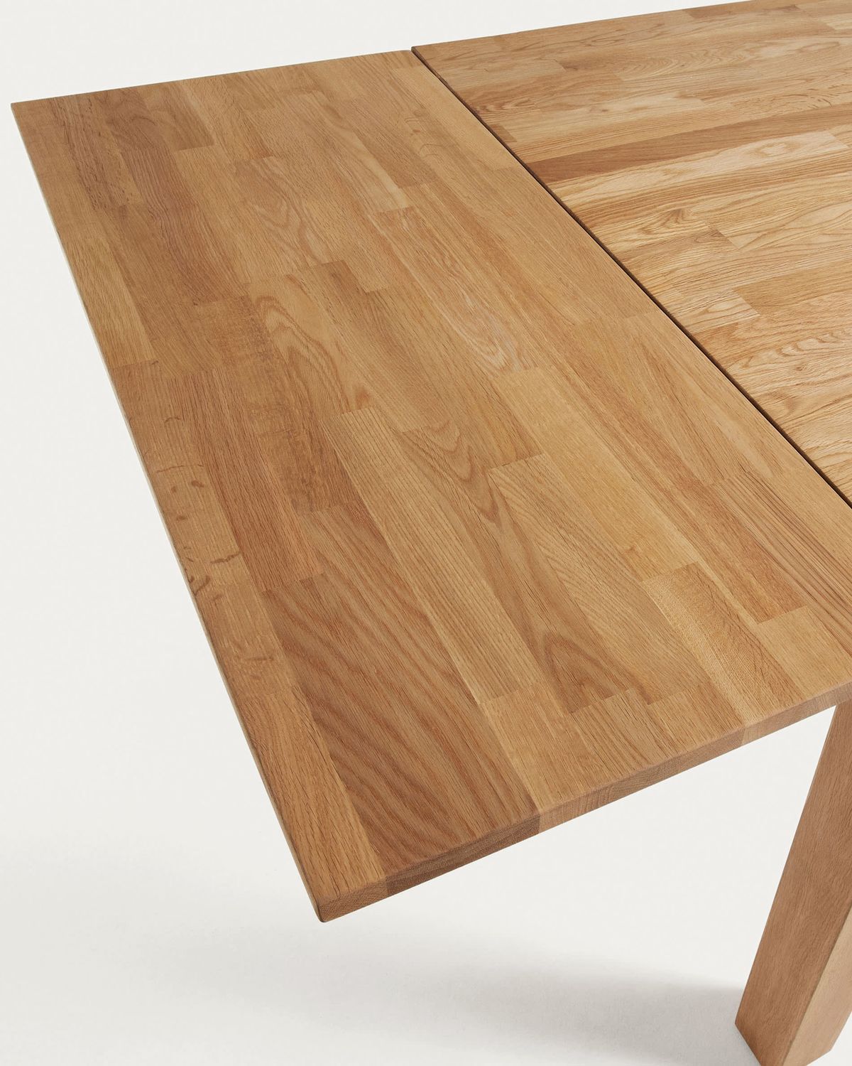 Mesa extensible Isbel 140 (220) x 90 cm madera maciza de roble