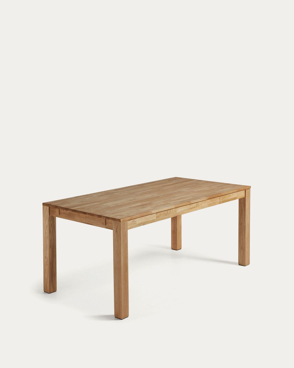 Mesa extensible Isbel 140 (220) x 90 cm madera maciza de roble