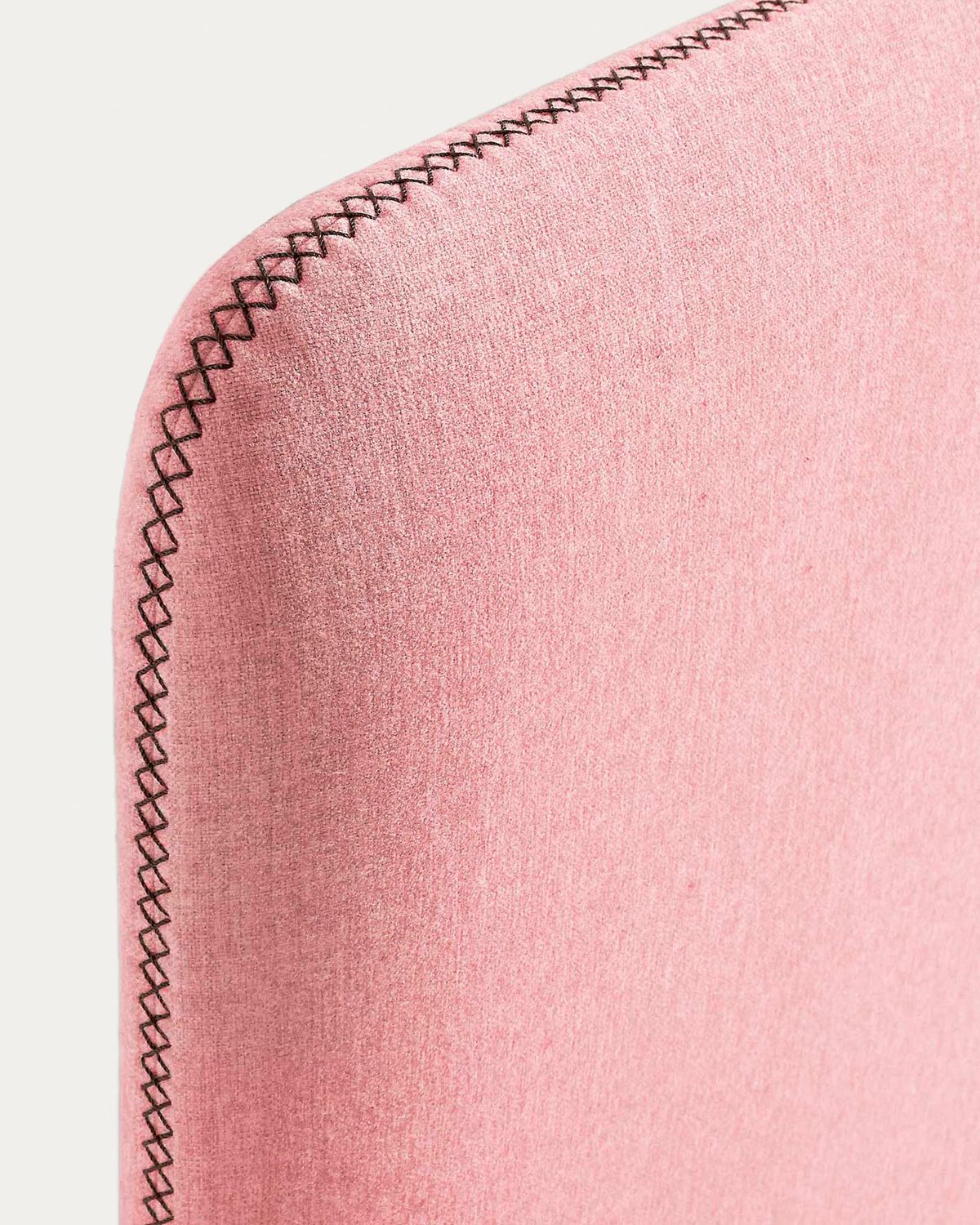 Funda cama Dyla rosa para colchón de 90 x 190 cm
