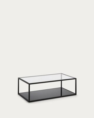 Mesa de centro rectangular Blackhill 110 x 60 cm negro Mesa de centro rectangular Blackhill 110 x 60 cm negro