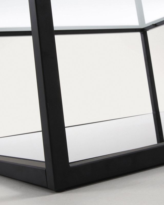 Mesa de centro rectangular Blackhill 110 x 60 cm negro