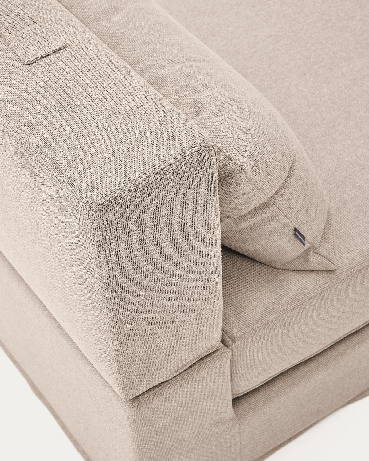 Puf cama convertible Arty beige 70 x 89 (200) cm