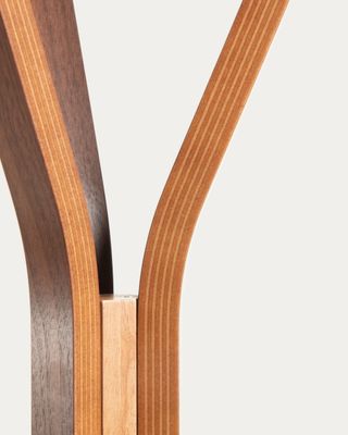 Perchero Chelsey madera maciza de caucho 170 cm