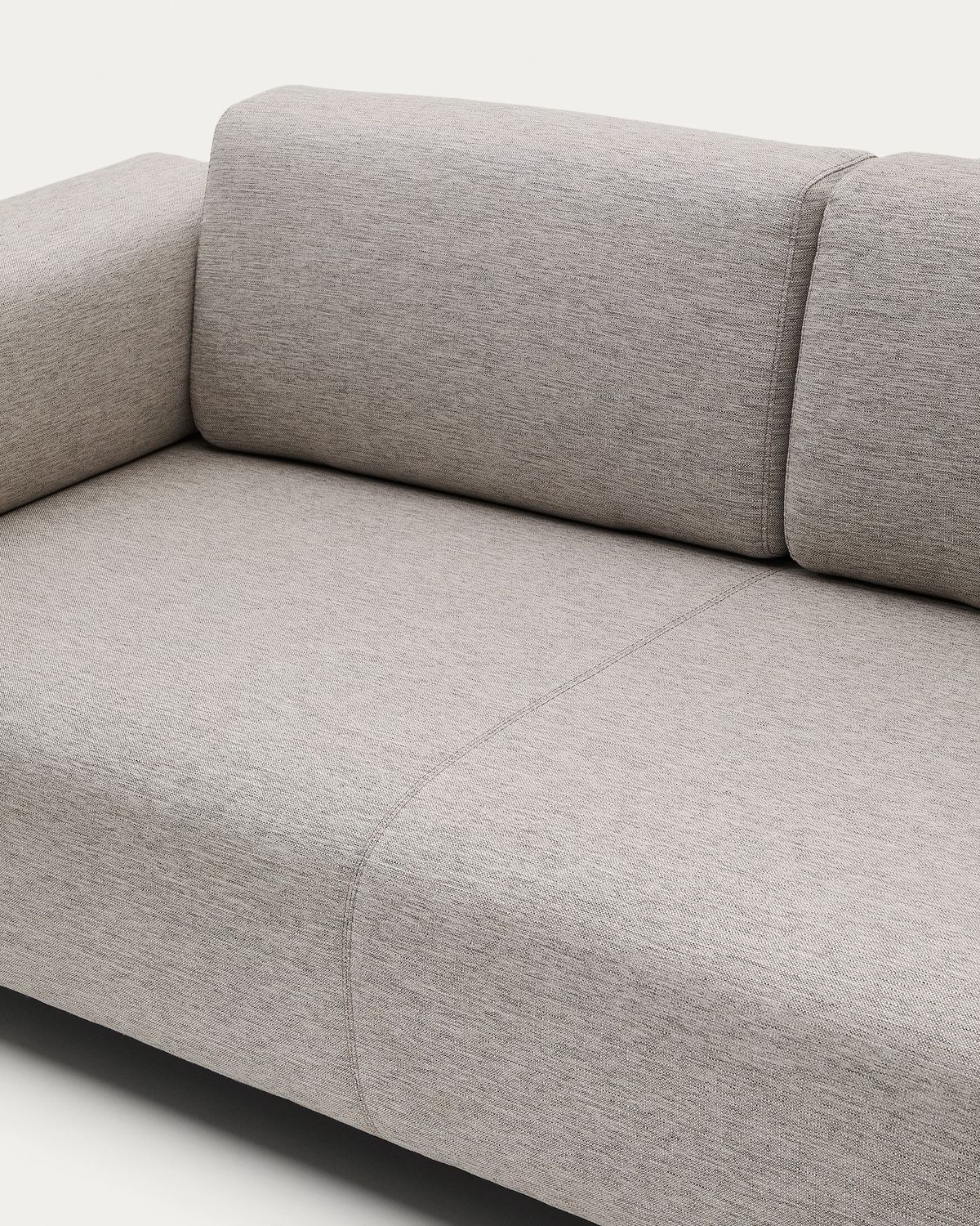 Sofá Compo 3 plazas beige grisáceo 232 cm