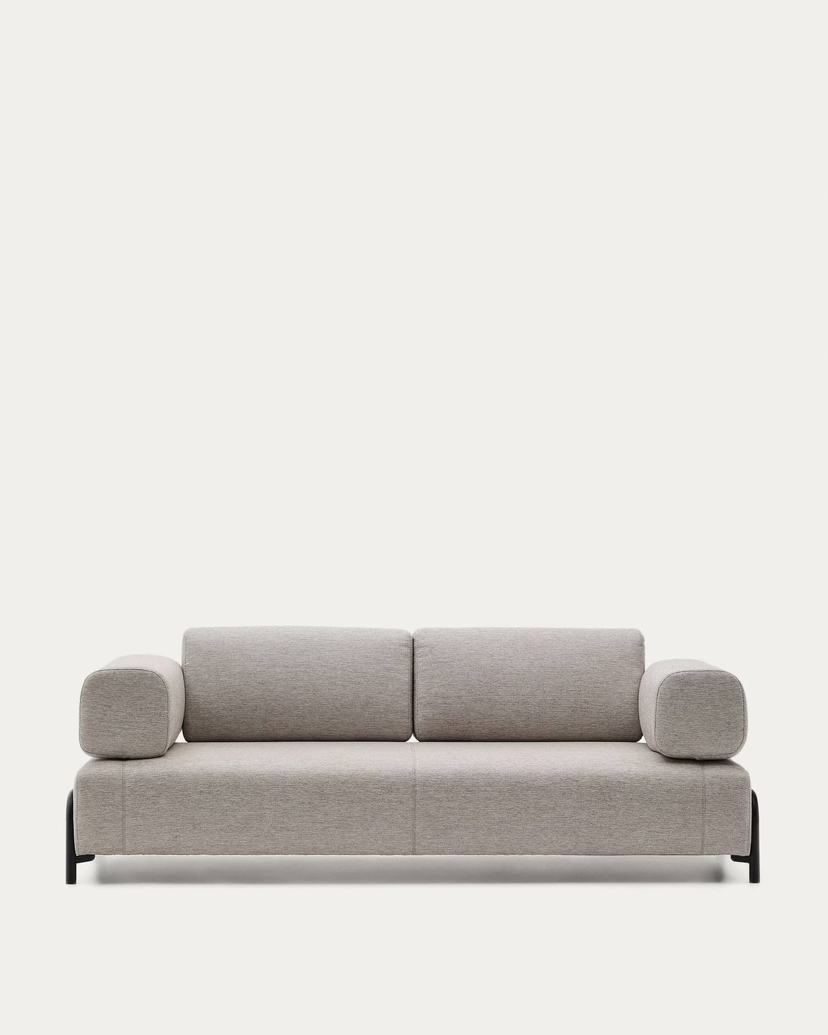 Sofá Compo 3 plazas beige grisáceo 232 cm