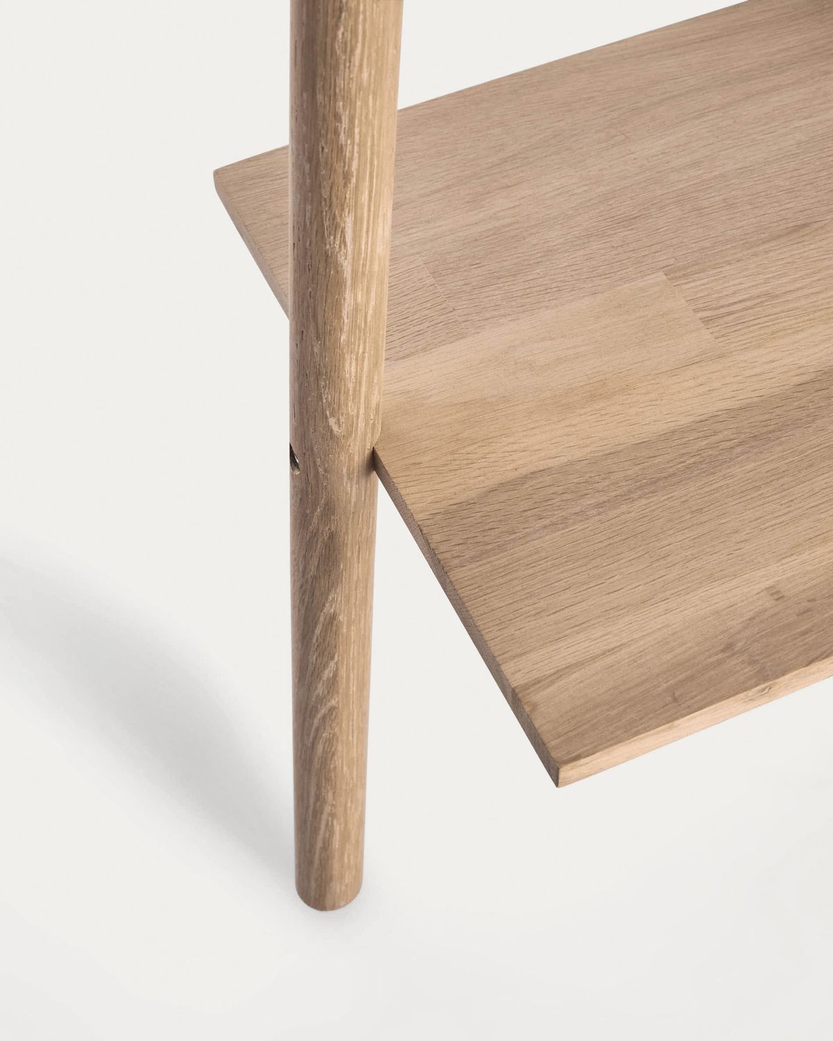 Espejo perchero de pie Keisy madera maciza abedul 45 x 160 cm