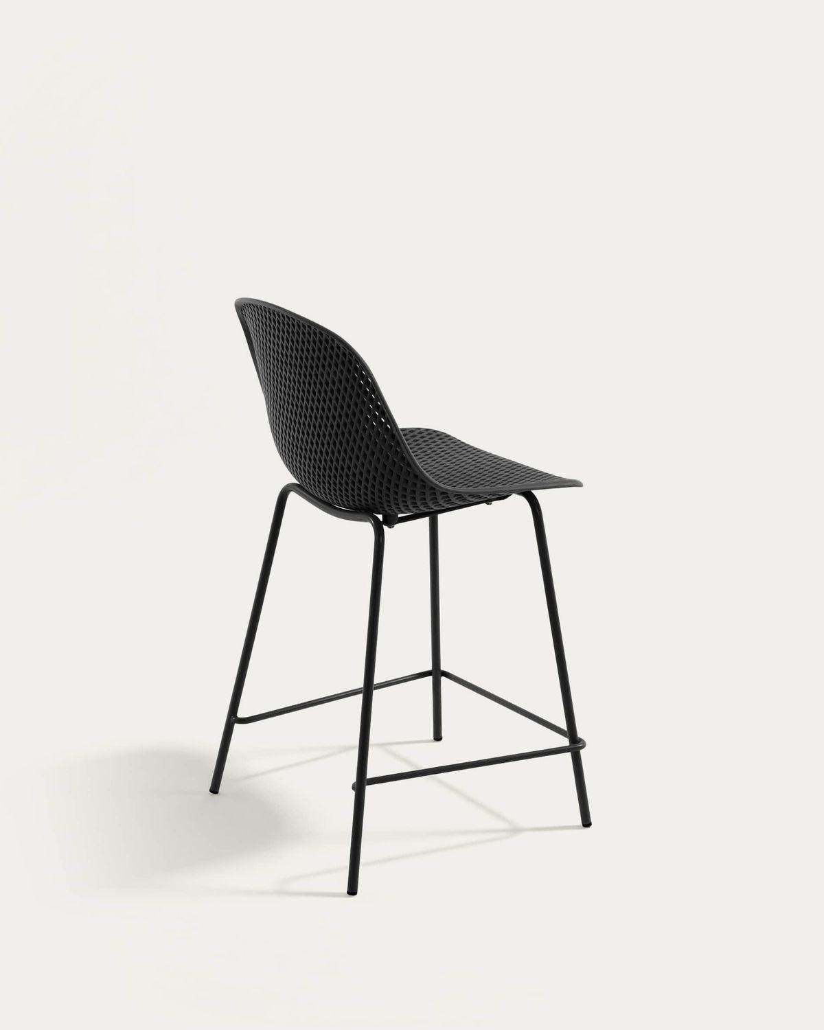Taburete exterior Quinby gris altura 65 cm