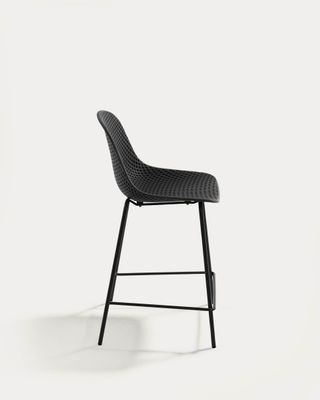 Taburete exterior Quinby gris altura 65 cm