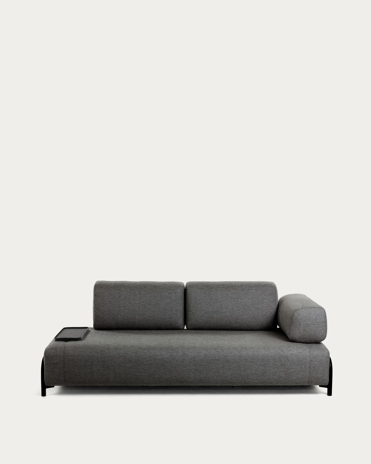 Módulo Compo 3 plazas gris oscuro 232 cm