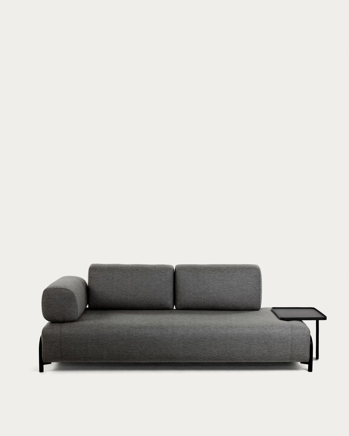 Módulo Compo 3 plazas gris oscuro 232 cm