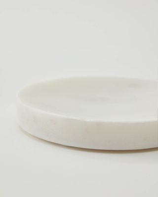 Jabonera Elenei de mármol blanco