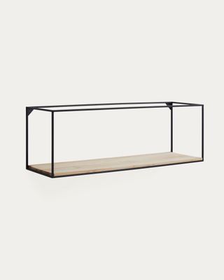 Estante Elisha de madera maciza de abeto 90 x 30 cm Estante Elisha de madera maciza de abeto 90 x 30 cm