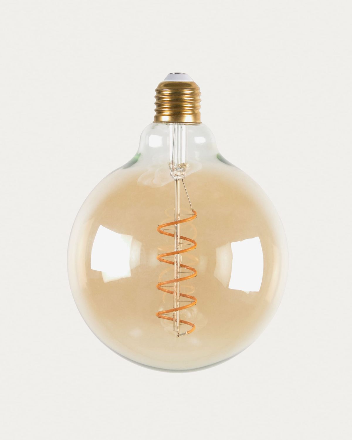 Bombilla LED Bulb E27 4W y 120 mm luz cálida