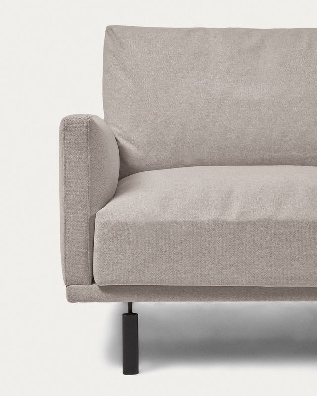 Sofá Galene 3 plazas con chaise longue derecho beige 254 cm FSC Mix Credit