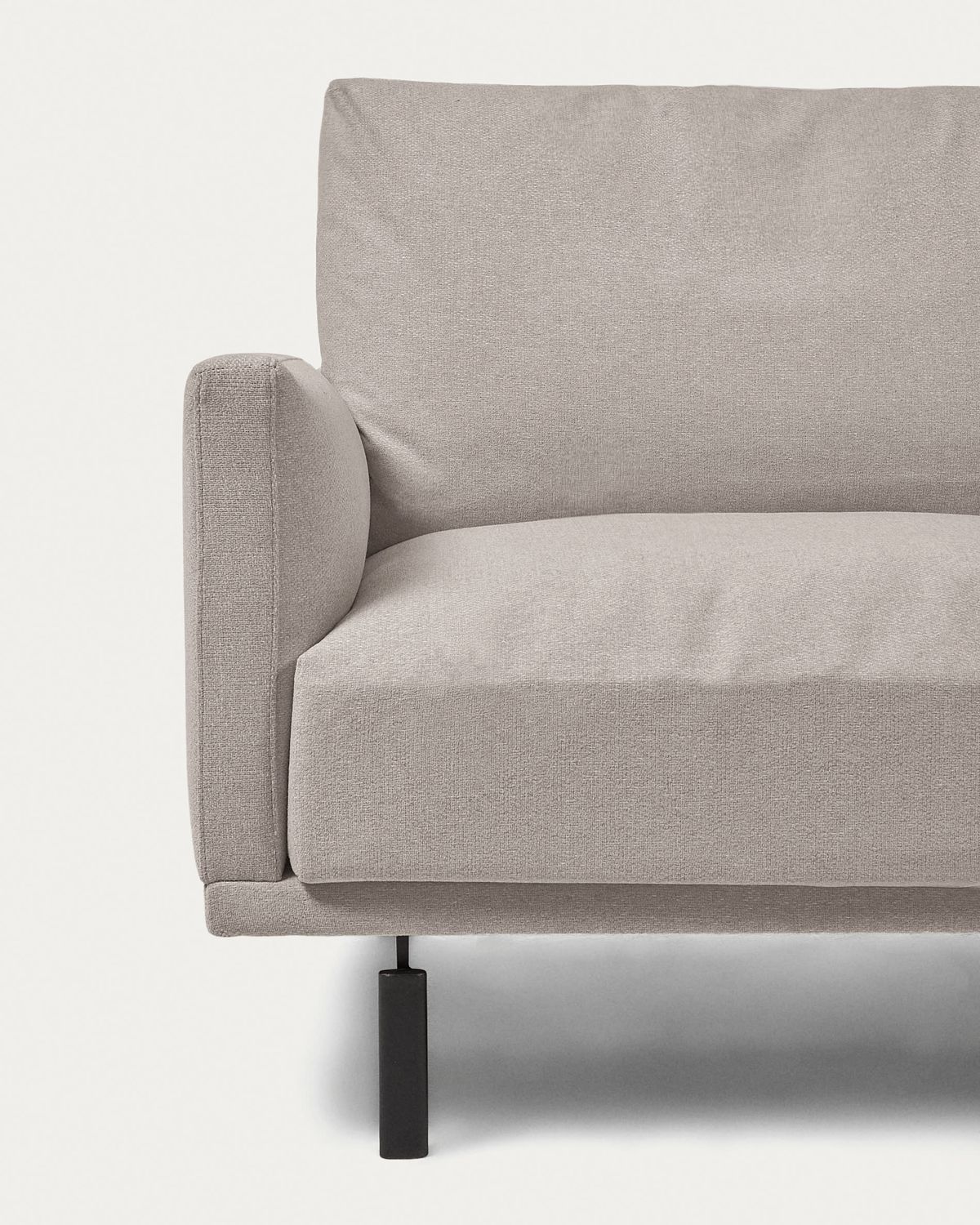 Sofá Galene 3 plazas con chaise longue derecho beige 254 cm FSC Mix Credit