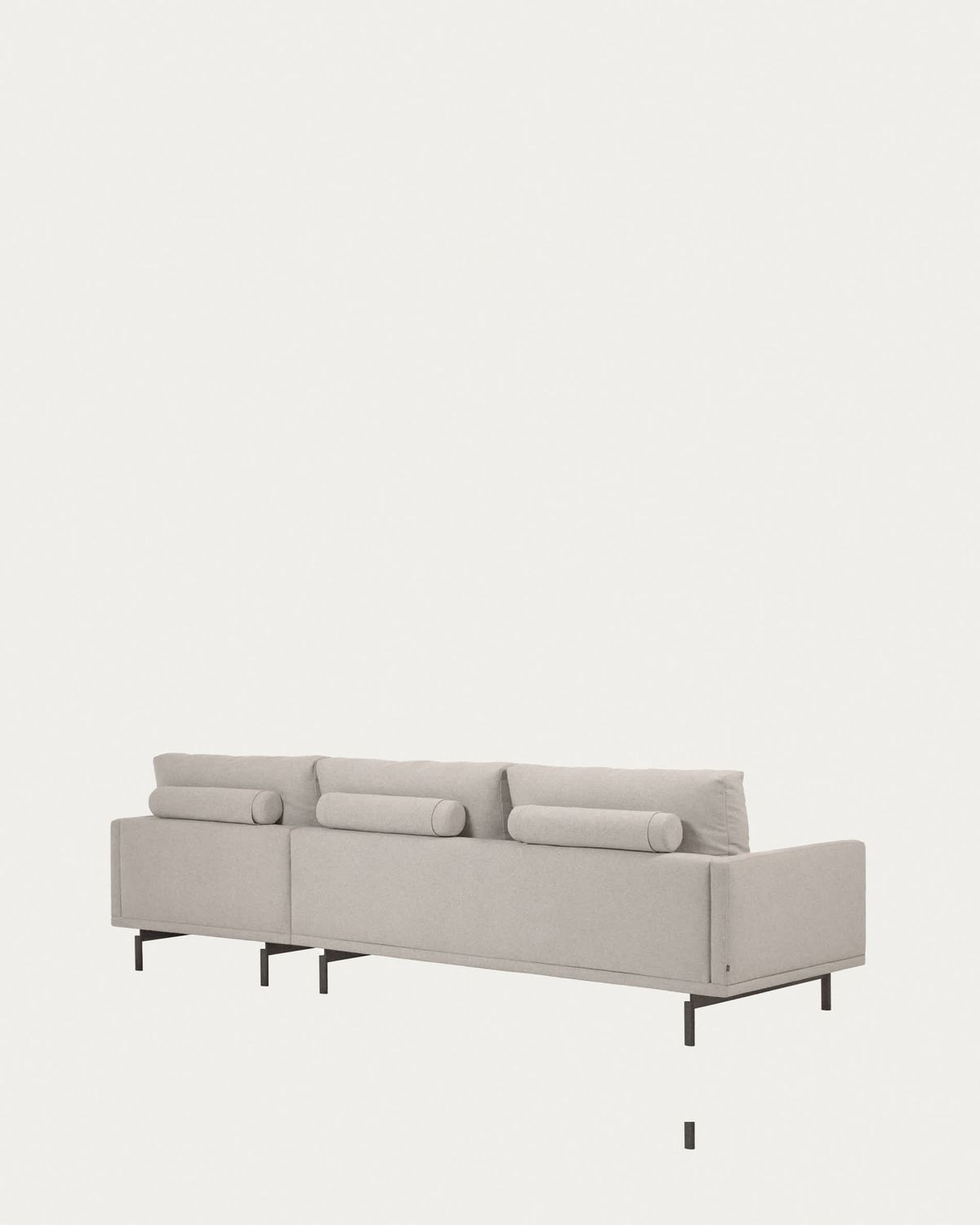 Sofá Galene 3 plazas con chaise longue derecho beige 254 cm FSC Mix Credit
