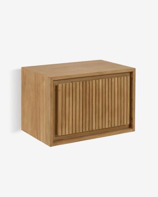 Mueble de baño Taciana de madera maciza de teca 60 x 40 m Mueble de baño Taciana de madera maciza de teca 60 x 40 m