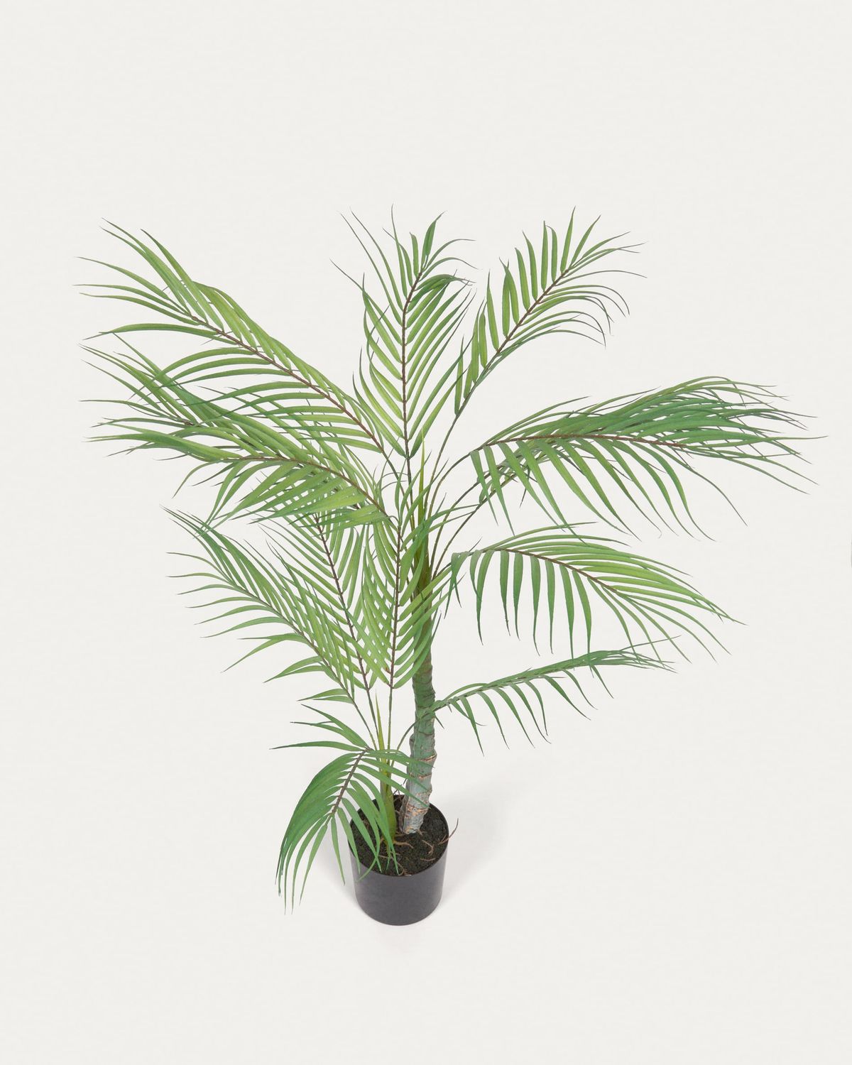Planta artificial Palmera con maceta negro 70 cm
